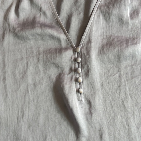 Paige short sleeve button top S - Picture 3 of 5